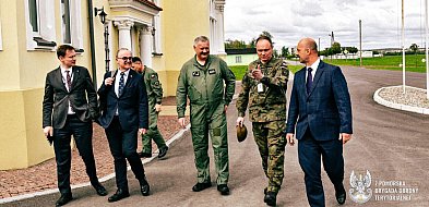 Przedstawiciele BBN z wizytą w Garnizonie Pruszcz Gdański