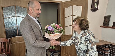 Gmina Cedry Wielkie: Pani Eleonora z Wocław obchodziła 101. urodziny