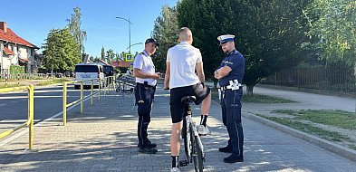 Pruszcz Gd.: Bezpieczne zakończenie roku szkolnego – wspólne działania Policji i