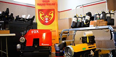 OSP w Gminie Trąbki Wielkie z nowym wyposażeniem