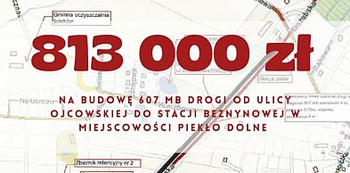 Gmina Przywidz z dofinansowaniem na budowę drogi w Piekle Dolnym