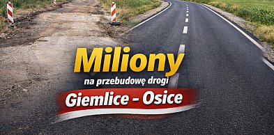 4,6 mln zł dla Powiatu Gdańskiego na przebudowę drogi Giemlice–Osice
