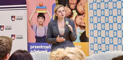 Minister Barbara Nowacka w Kolbudach: "szkoła ma wspierać każdego ucznia"