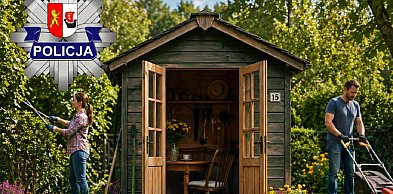 Uważaj na złodziei w ogrodach - policja apeluje!