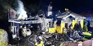 Gm. Pruszcz Gdański: Nocny pożar zabrał im wszystko. Potrzebna pomoc
