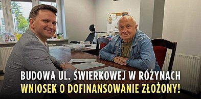 Gmina Pszczółki chce przebudować ul. Świerkową w Różynach. Złożono wniosek