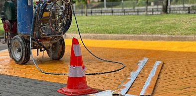 W Pruszczu Gdańskim rusza odnawianie oznakowania poziomego