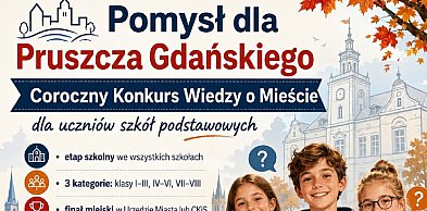 Konkurs wiedzy o Pruszczu Gdańskim dla uczniów? Radny zgłasza propozycję