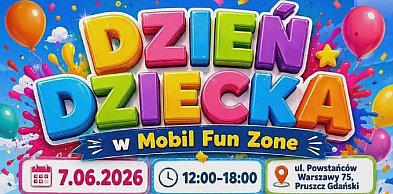 Kolorowy Dzień Dziecka w Mobil Fun Zone w Pruszczu Gdańskim