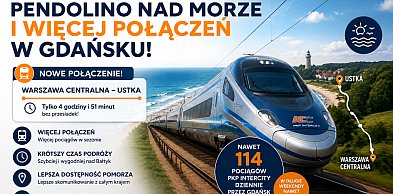 Pendolino nad Bałtyk. PKP Intercity uruchamia rekordową liczbę połączeń