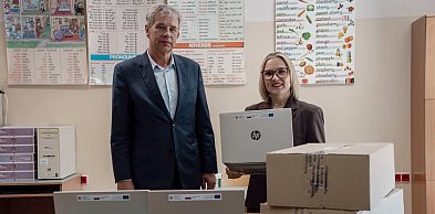 Środki z KPO już pracują. Nowoczesne technologie dla szkół w gminie Pruszcz Gd.