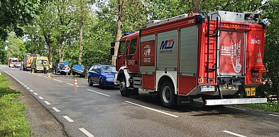 Wypadek w Warczu. Jedna osoba w szpitalu