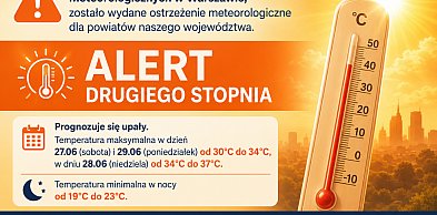 Pruszcz Gdański: Nawet 37 stopni w cieniu. IMGW ostrzega