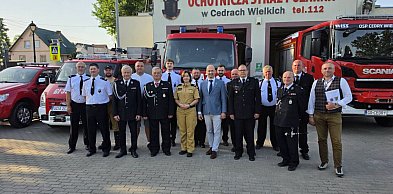 Nowe władze Związku OSP RP w gminie Cedry Wielkie