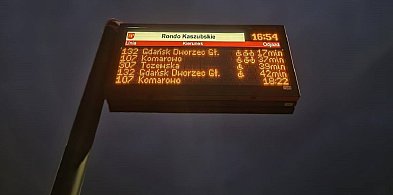 Nowy elektroniczny rozkład jazdy w Pruszczu Gdańskim już działa!-22244