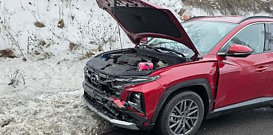 Wypadek trzech pojazdów na S6-24094