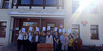 Pracownicy ZUS w Pruszczu Gdańskim wspierają protest w Warszawie