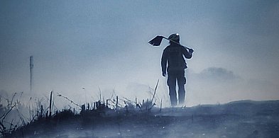 Pożar pola w Różynach. Do akcji ruszyło kilka jednostek straży