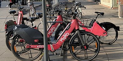 Pruszczanie chętnie korzystają z rowerów MEVO