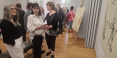 Wernisaż wystawy Marka Okrassy w Domu Wiedemanna