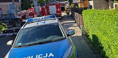Bateria roweru elektrycznego przyczyną pożaru. Akcja policjantów w Kolbudach