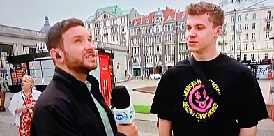 Mieszkaniec Pruszcza Gdańskiego pobiegł na 30. piętro Pałacu Kultury i Nauki