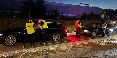 Policyjne kontrole. Kolejna akcja przeciwko nielegalnym wyścigom