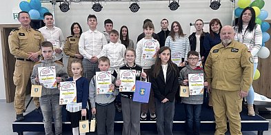 Młodzi znawcy pożarnictwa rywalizowali w gm. Suchy Dąb