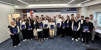 Najzdolniejsi uczniowie powiatu gdańskiego wyróżnieni!