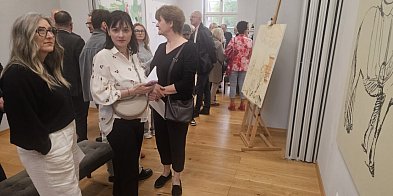 Wernisaż wystawy Marka Okrassy w Domu Wiedemanna