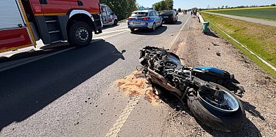 Tragiczny wypadek na DK22. Nie żyje motocyklista