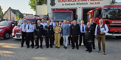 Nowe władze Związku OSP RP w gminie Cedry Wielkie
