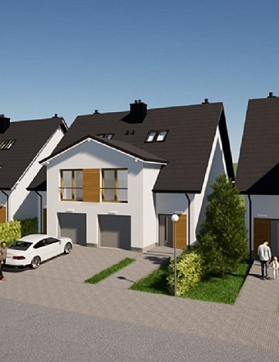 Nowoczesne domy w Borkowie. Nova Sadowa rośnie z dnia na dzień