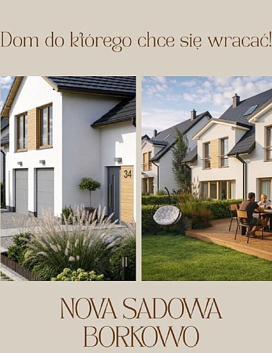 Nowoczesne domy w Borkowie. Nova Sadowa rośnie z dnia na dzień