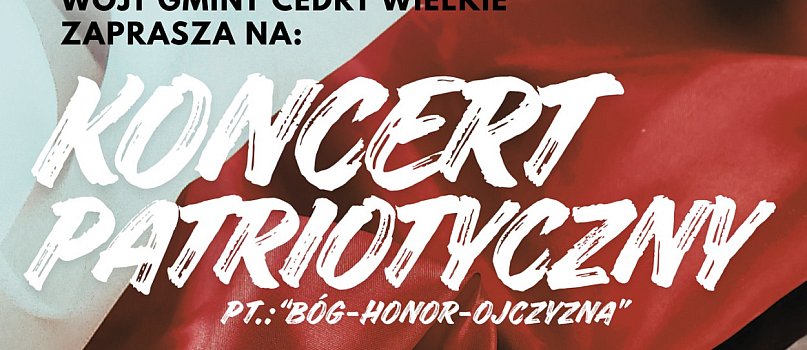 Patriotyczny koncert w Cedrach Wielkich-824