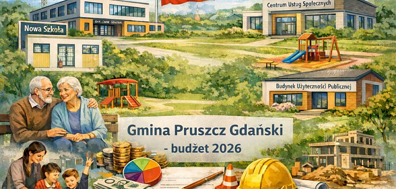 Od seniorów po uczniów. Gmina Pruszcz Gdański planuje ważne inwestycje społeczne