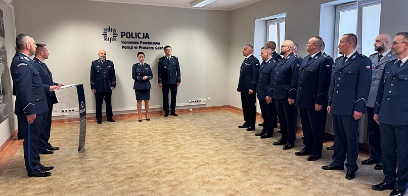 Pruszcz Gdański: Mł. insp. Krzysztof Marczak nowym komendantem policji