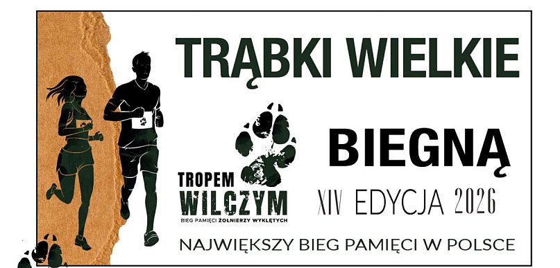 W Trąbkach Wielkich po raz 9 pobiegną Tropem Wilczym