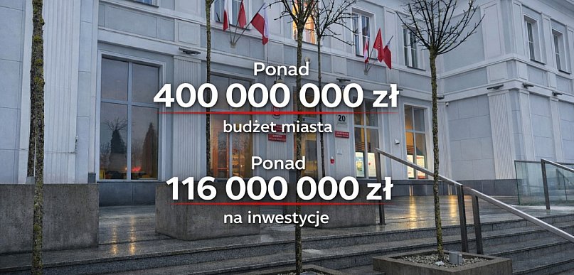 Rekordowy budżet Pruszcza Gdańskiego. Ponad 400 mln zł na 2026 rok