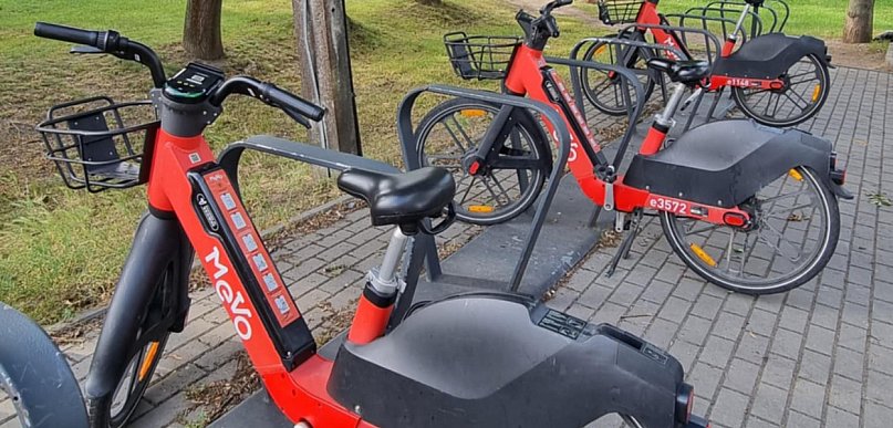 Mieszkańcy Pruszcza Gdańskiego korzystają z Mevo. Sezon rowerowy wystartował!