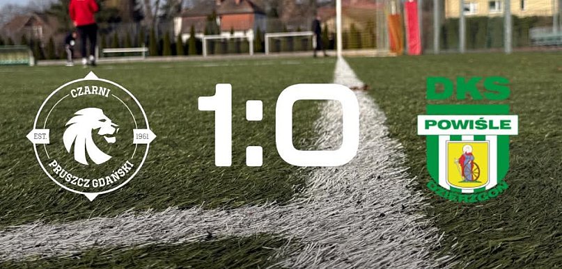 Pruszcz Gdański: Zwycięstwo Czarnych na początek rundy wiosennej