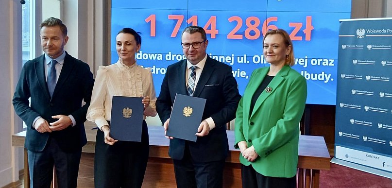 Nowa inwestycja drogowa w Kolbudach – podpisano umowę!