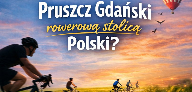 Pruszcz Gdański włącza się do walki o tytuł Rowerowej Stolicy Polski