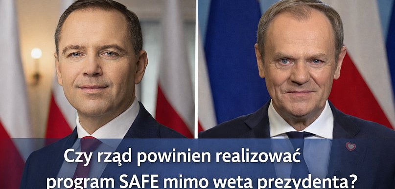 Czy rząd powinien realizować program SAFE pomimo weta prezydenta?