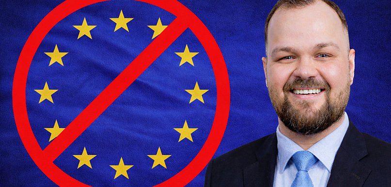 Polityczny szpagat Dominika Mazura, czyli "jestem za a nawet przeciw"