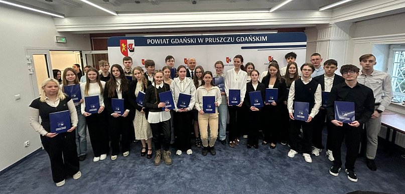 Najzdolniejsi uczniowie powiatu gdańskiego wyróżnieni!