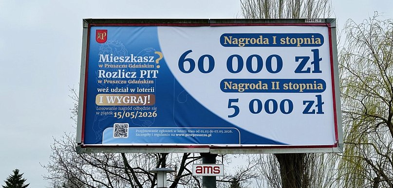 Rozlicz PIT w Pruszczu i wygraj nawet 60 tysięcy złotych!
