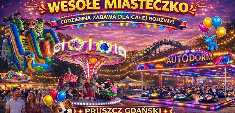 Wesołe miasteczko w Pruszczu Gdańskim. Mamy dla Was bilety
