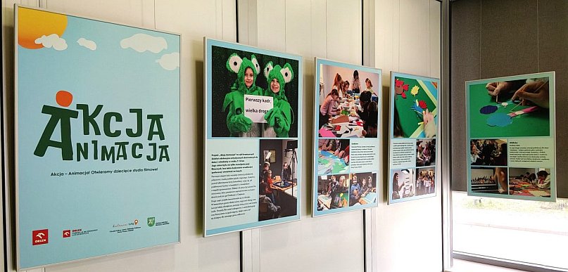 Gmina Pruszcz Gdański: „Akcja–Animacje!” - filmowa wystawa w Mediatece