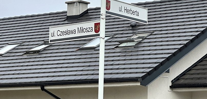 Miłosz. Herbert. Dwa wielkie nazwiska - dwie ważne ulice